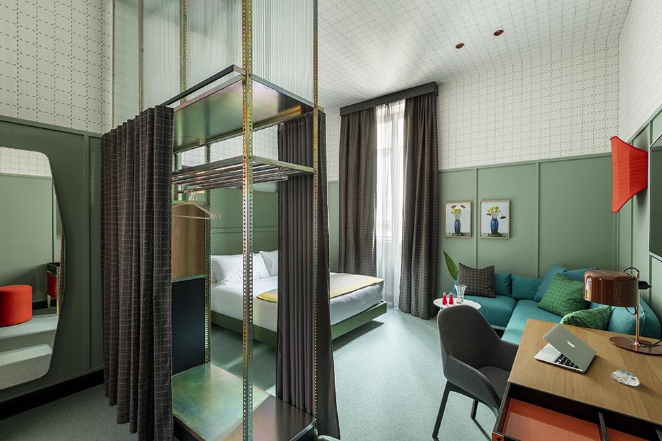 Patricia Urquiola Captures the Spirit of Her Home City at the Room Mate  Giulia Hotel - Interior Design