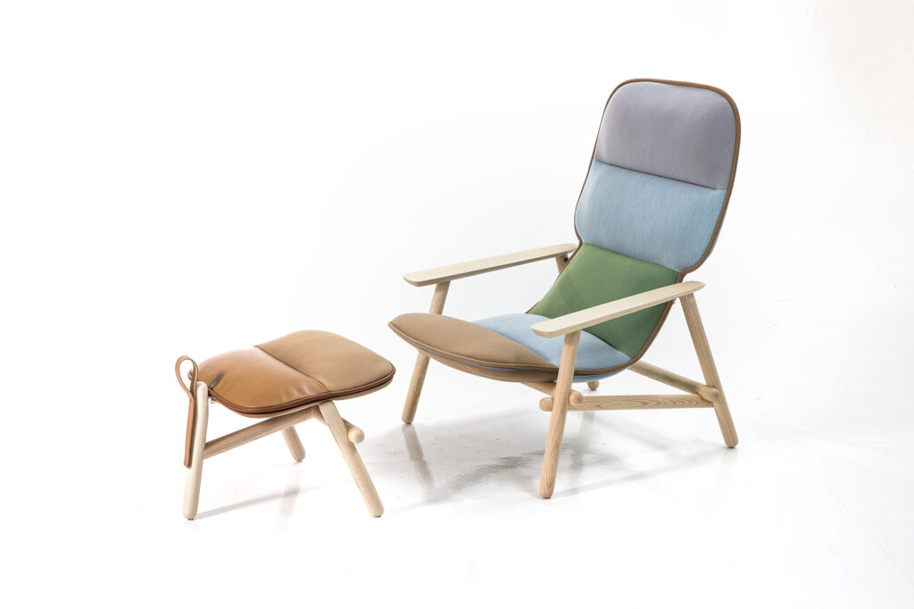 Lilo armchair By Patricia Urquiola 3D model