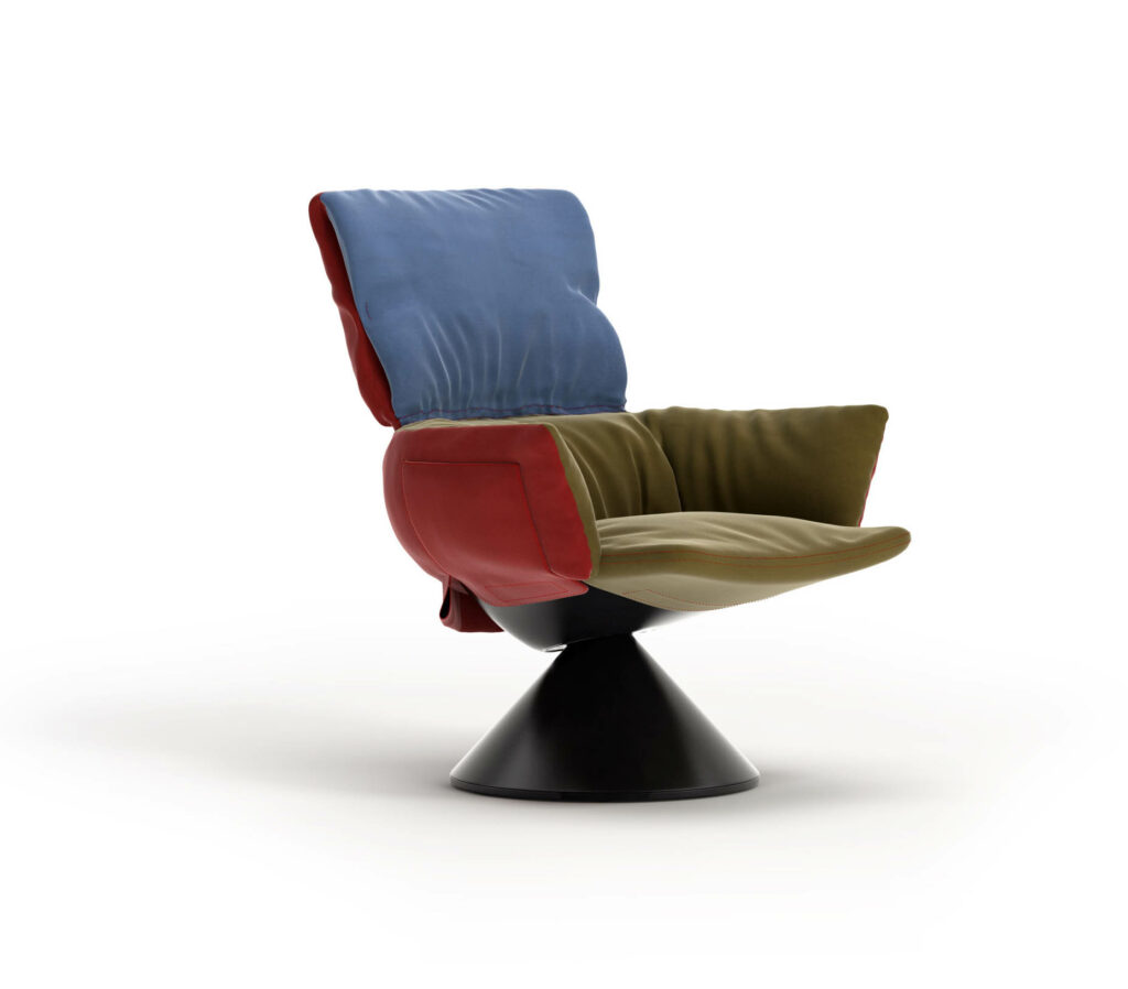 Lud'o Lounge Chair by Patricia Urquiola